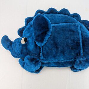 Vintage Floppy Friends Blue Dinosaur Plush Side Pocket Pajama Pouch 26" Mervyns